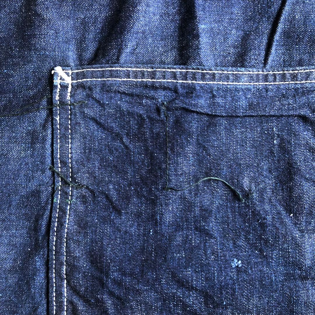 〜50s CARTER’S インディゴデニム エプロン ワーク エンジニア