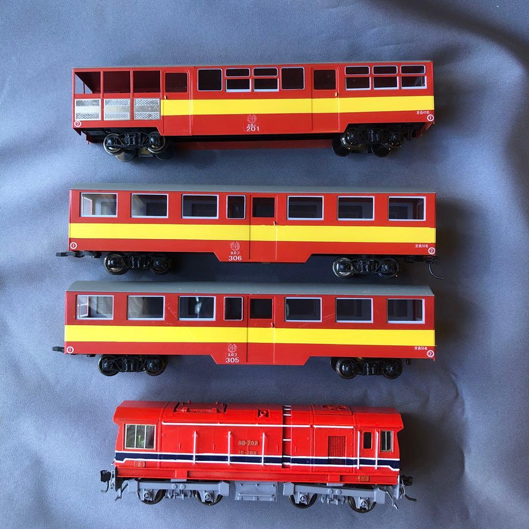 鉄道模型 HOゲージ 大井川鉄道井川線 DD20 4両編成