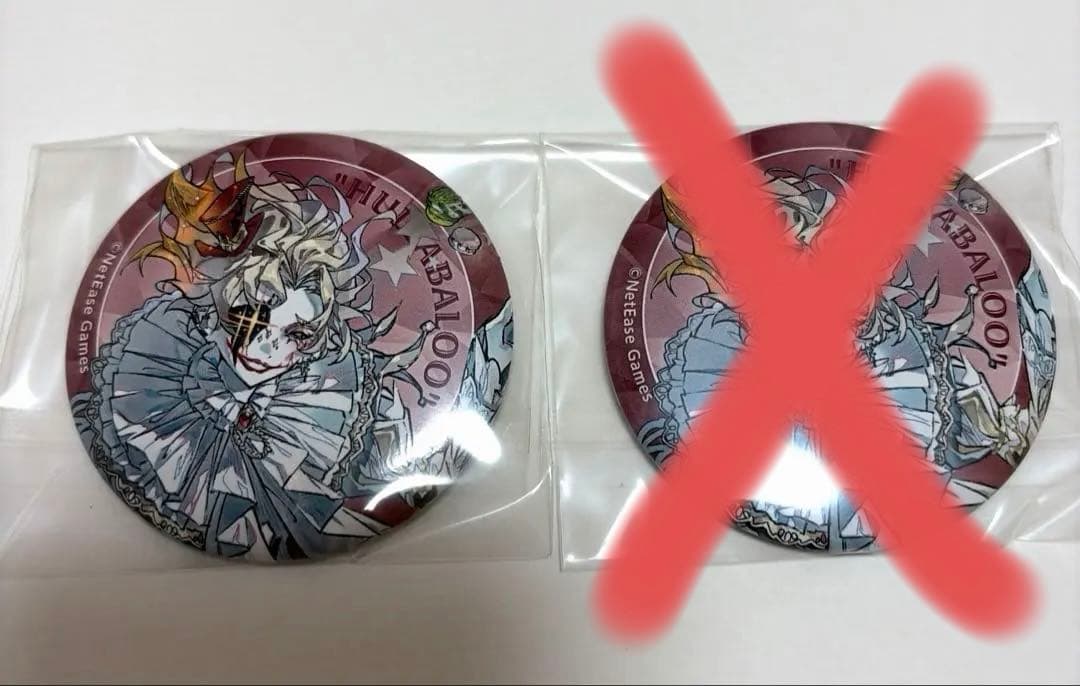 第五人格 IdentityV スイパラ コラボ 7周年 フラバルー 缶バッジ