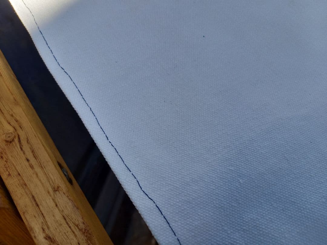 1960年代　アンティーク　帆布　オーク　フレーム　ロッキングチェア