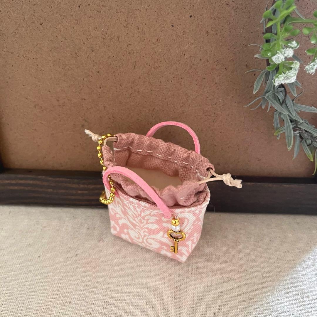 2408-35 ミニチュア巾着トートサシェ 香り袋　SOLD→ご注文承ります♡