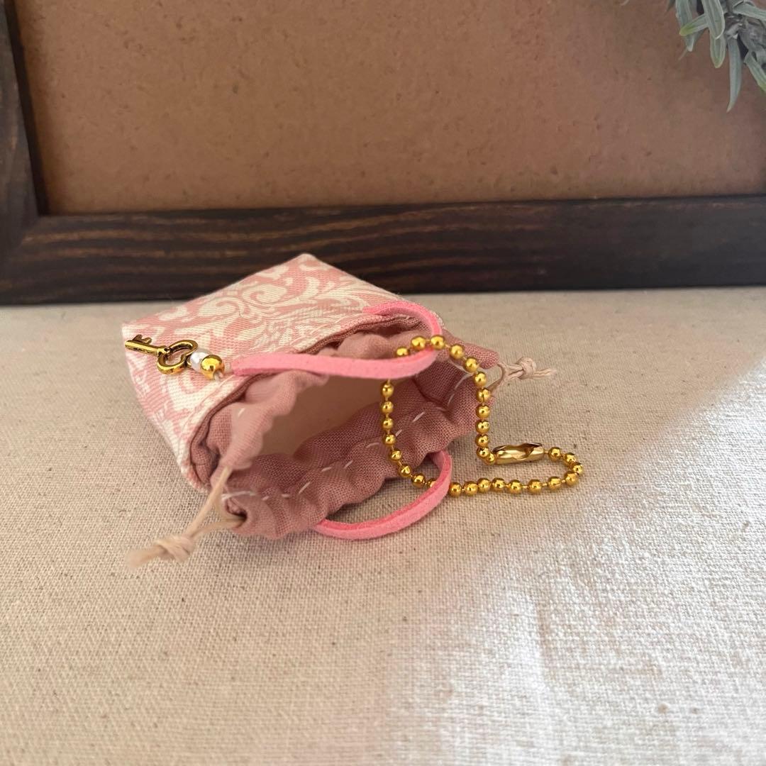 2408-35 ミニチュア巾着トートサシェ 香り袋　SOLD→ご注文承ります♡