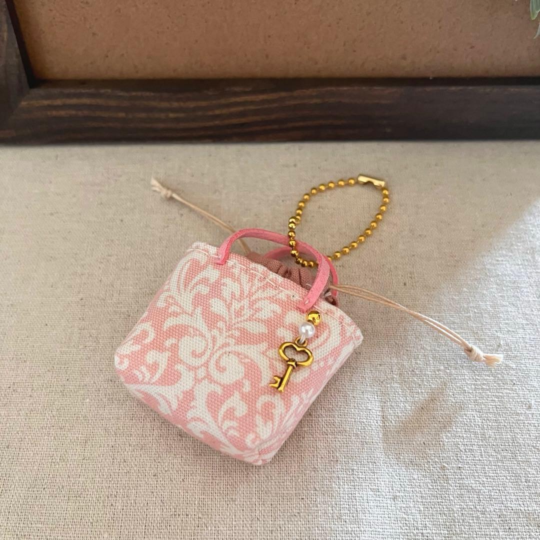 2408-35 ミニチュア巾着トートサシェ 香り袋　SOLD→ご注文承ります♡