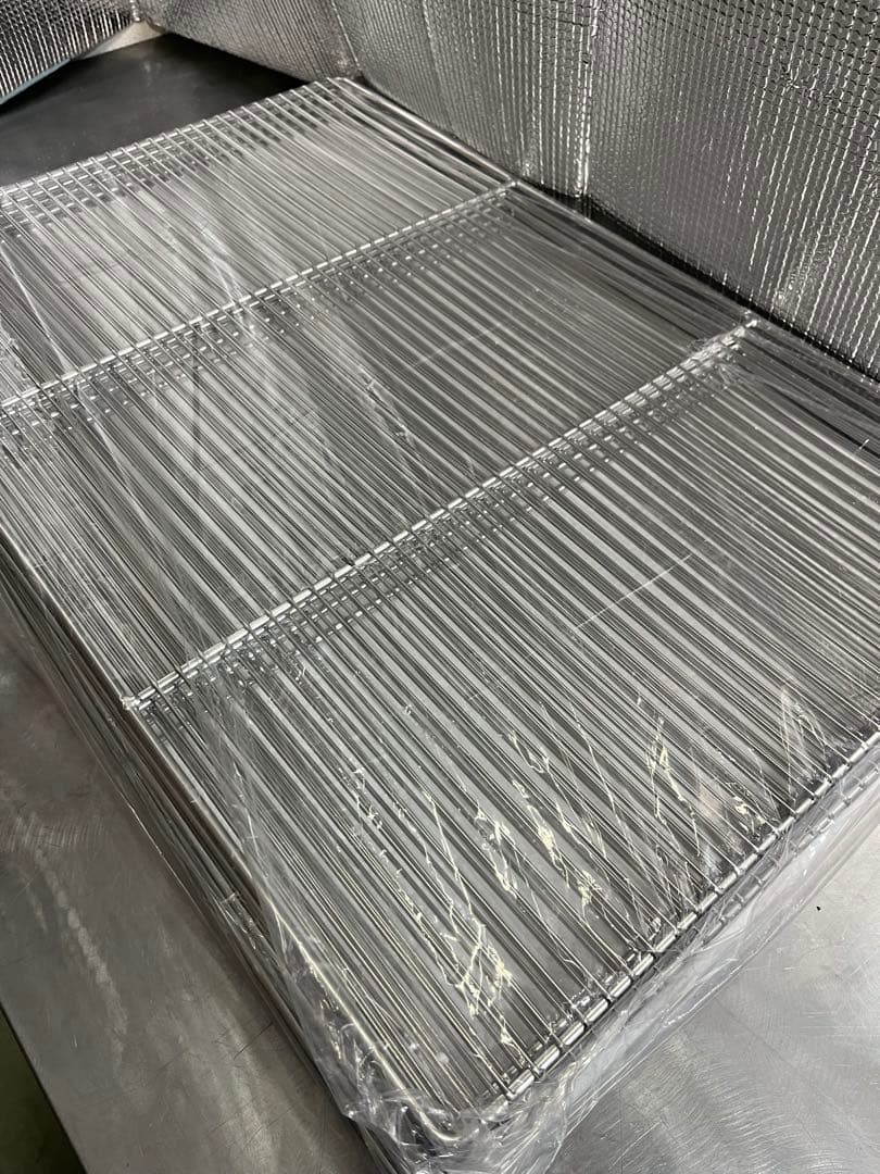 （遠藤孝）ホワイトサム　角ケーキクーラー足なし600×400mm 5枚