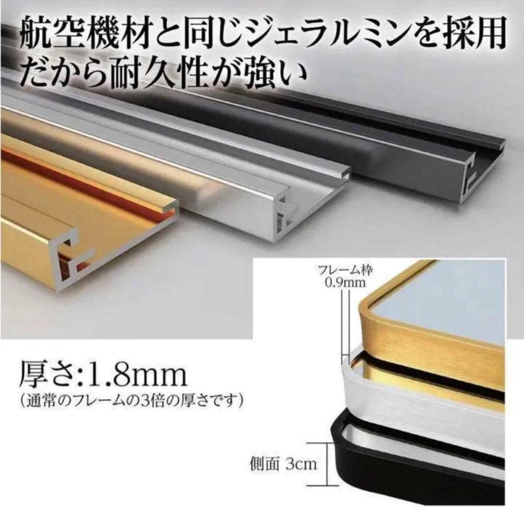 スタンドミラー アーチ型 シルバー 160cmx50cm 全身鏡 壁掛け 姿見