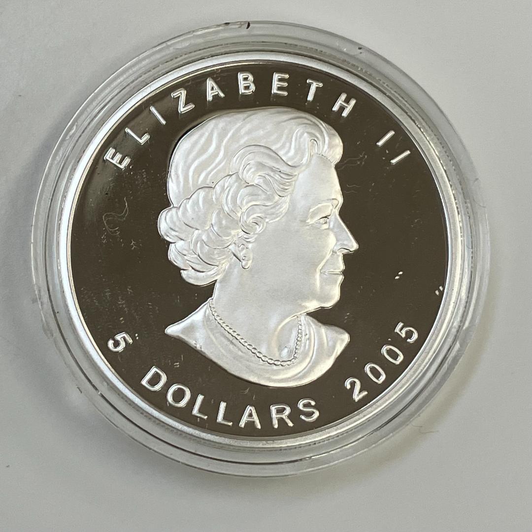 カナダ王立造幣局発行 Lynx ファインシルバー4枚セット 2005年