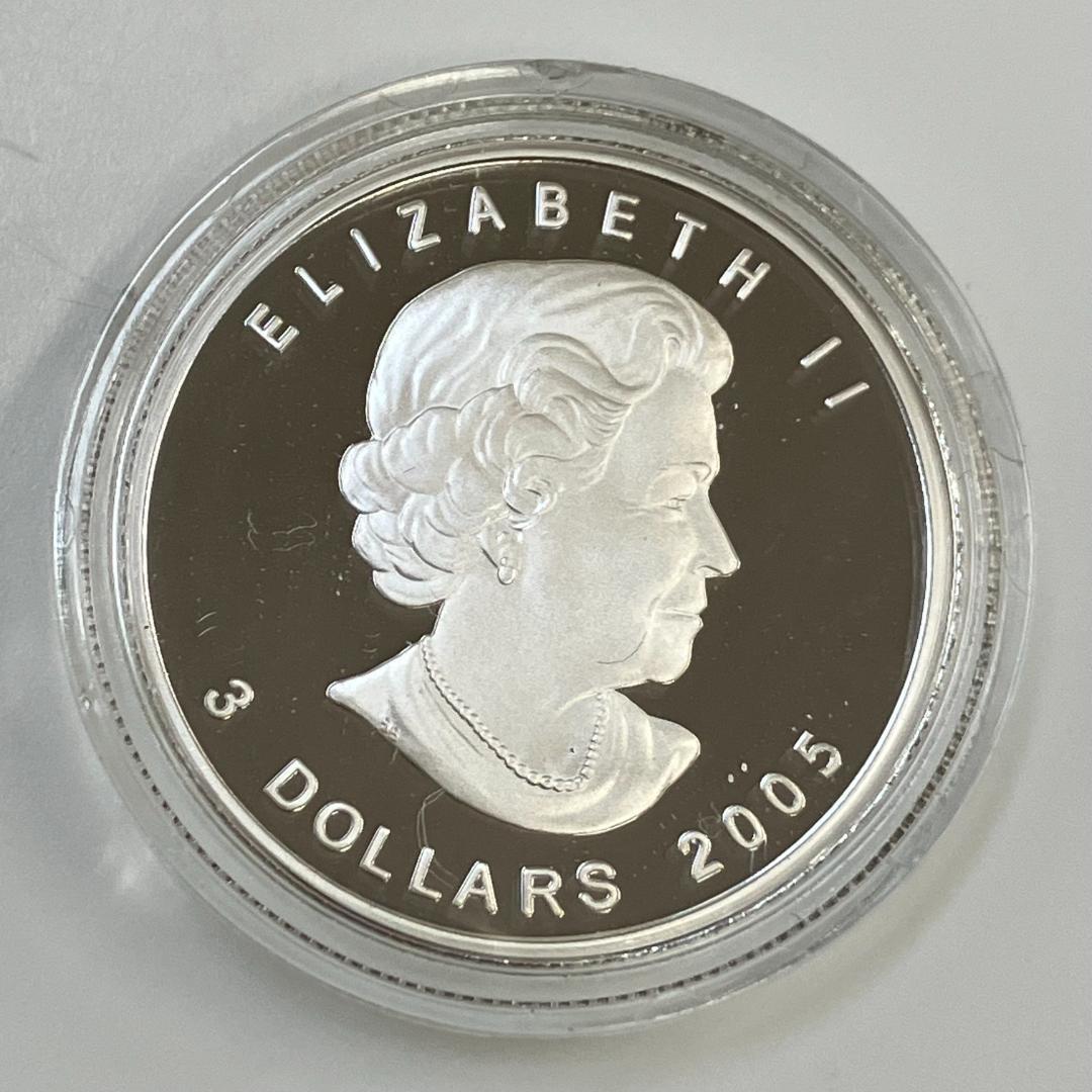 カナダ王立造幣局発行 Lynx ファインシルバー4枚セット 2005年