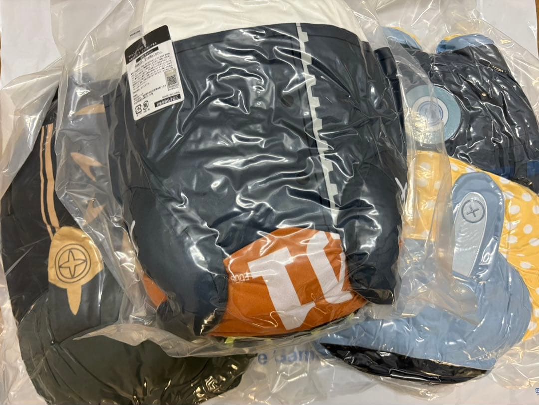 gigo限定 ゼンゼロ ボンプ 寝そべりぬいぐるみ 3種 コンプセット