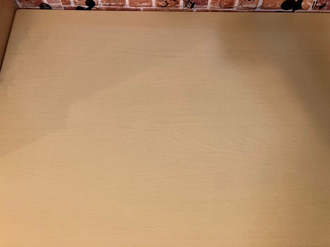 勉強机　学習机　机　デスク　　むらさき　紫　パープル　シンプル　木