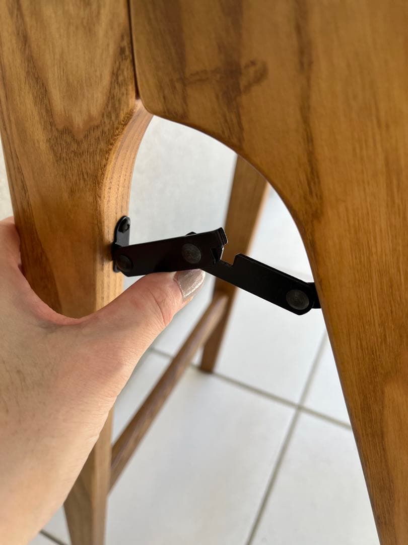 ミナペルホネン タンバリン dop ブルー 折りたたみ式 ハイスツール