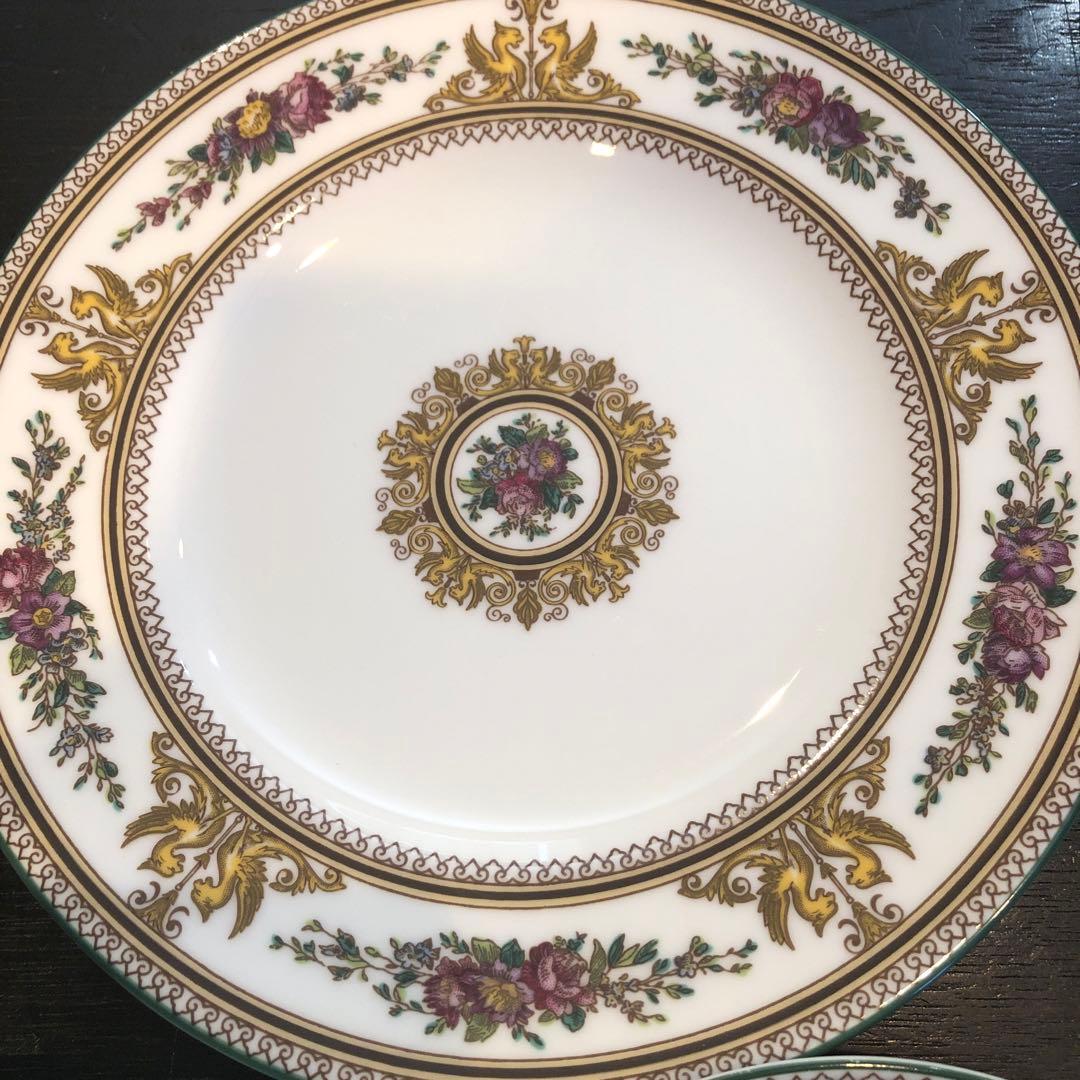 最終値下げ‼️激安‼️ウェッジウッドコロンビアエナメル トリオ６客セット