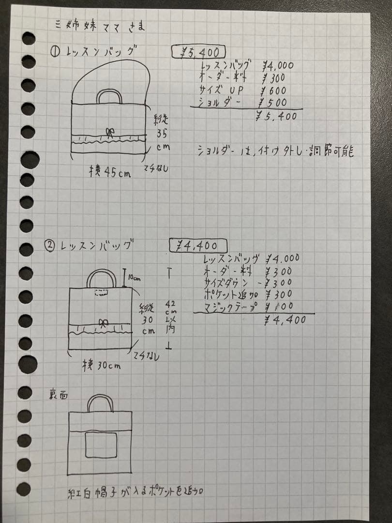 【三姉妹ママページ】