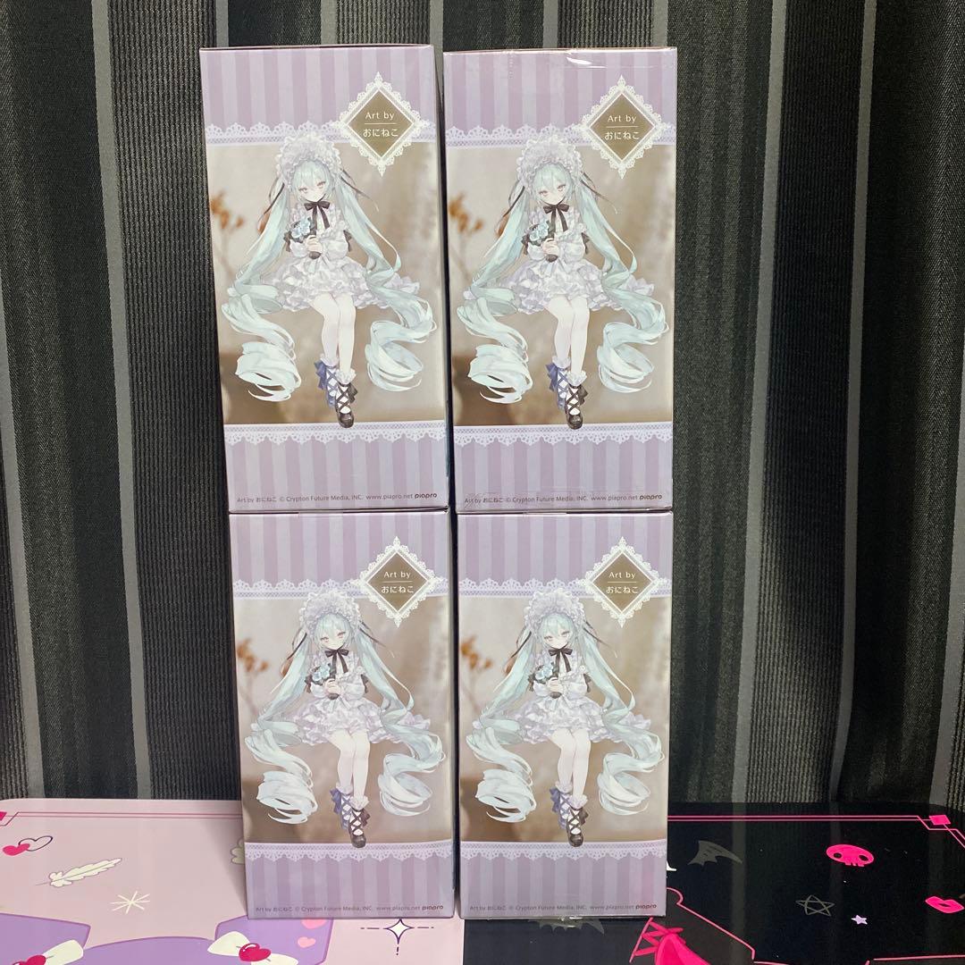 初音ミク　ヴィンテージドール ぬーどるストッパー　4個セット