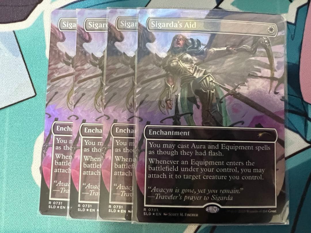 MtG シガルダの助け foil4枚