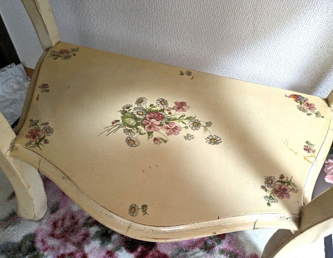 お値下げ♡イタリア購入アンティークコンソール✾サイドテーブル