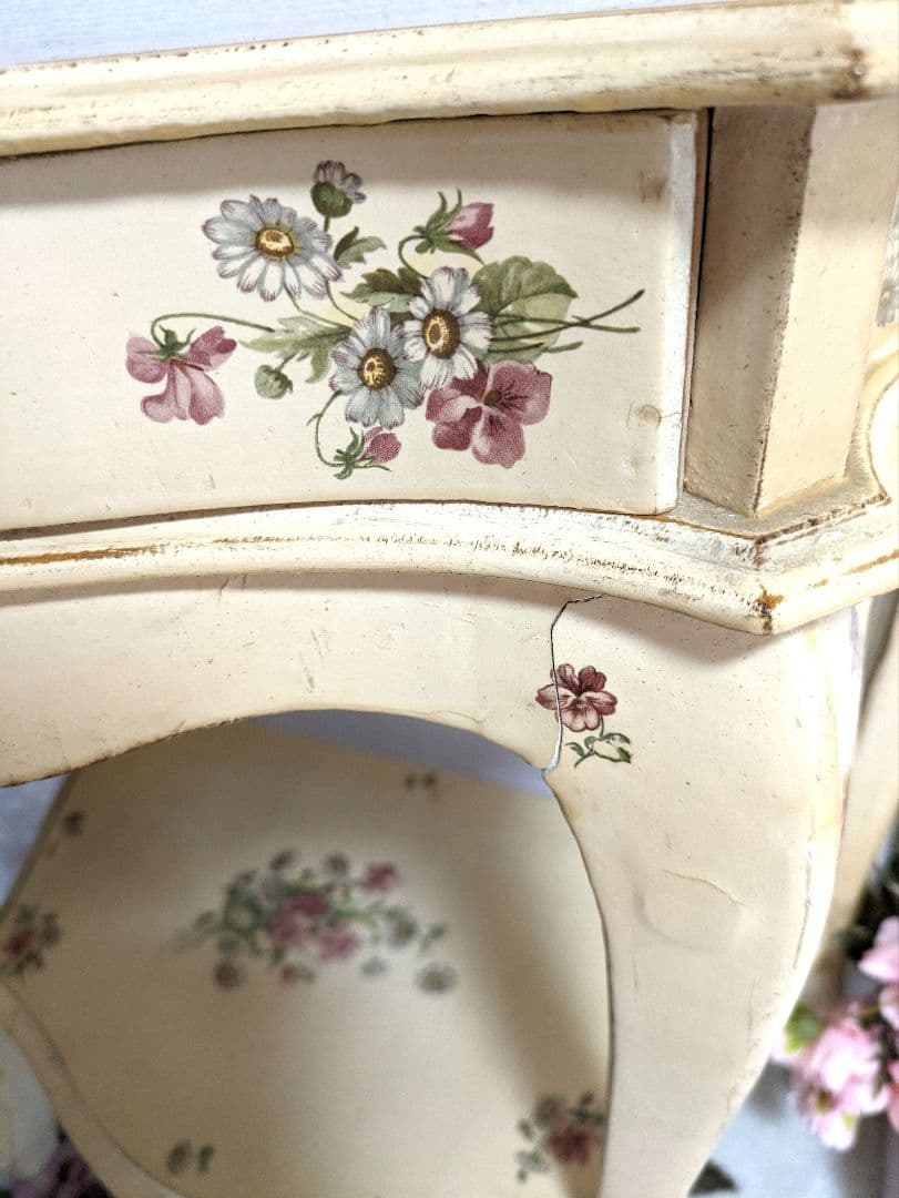 お値下げ♡イタリア購入アンティークコンソール✾サイドテーブル