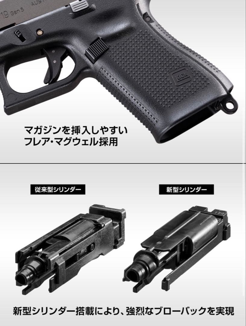 トイガン Glock 19 GEN5 MOS