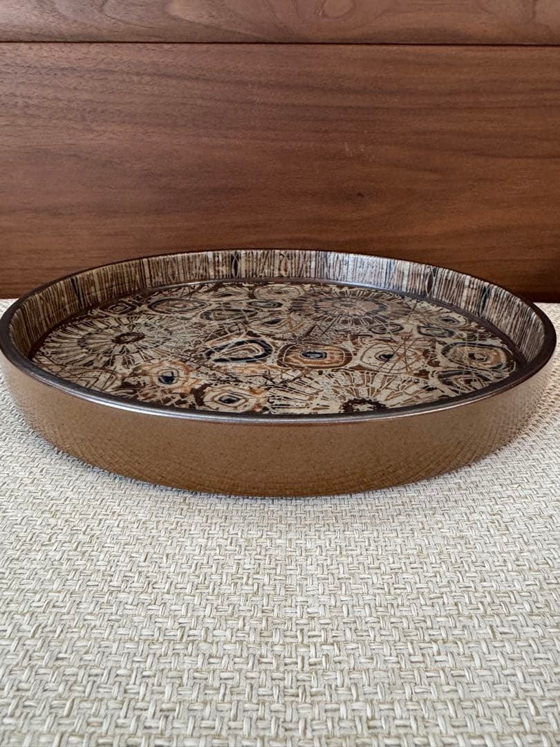   Baca 33㎝ラウンドディッシュ（右）