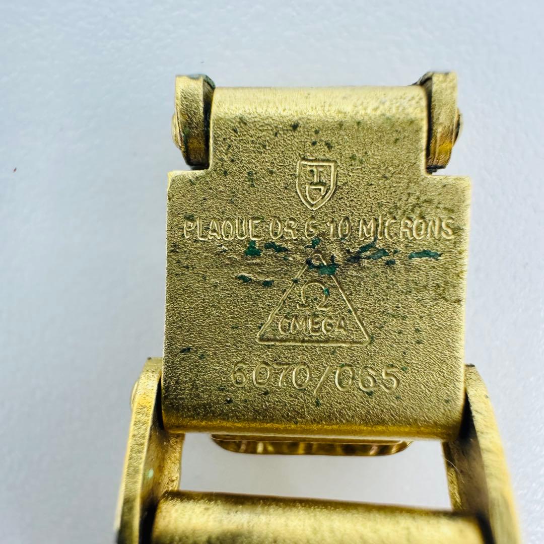 ✨OMEGA✨オメガ✨デビル✨クォーツ✨ゴールド色✨腕時計✨