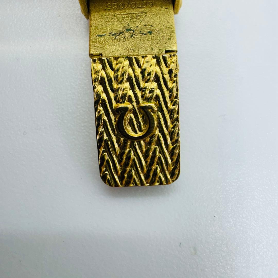 ✨OMEGA✨オメガ✨デビル✨クォーツ✨ゴールド色✨腕時計✨