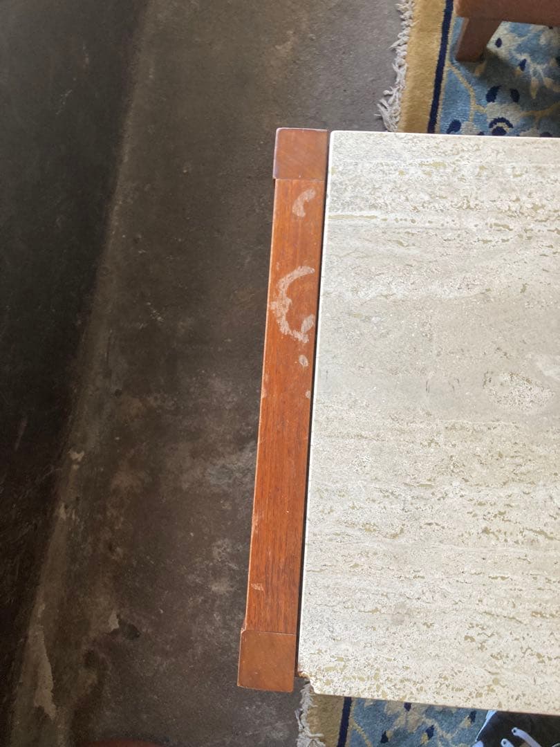 大理石センターテーブル　イタリア