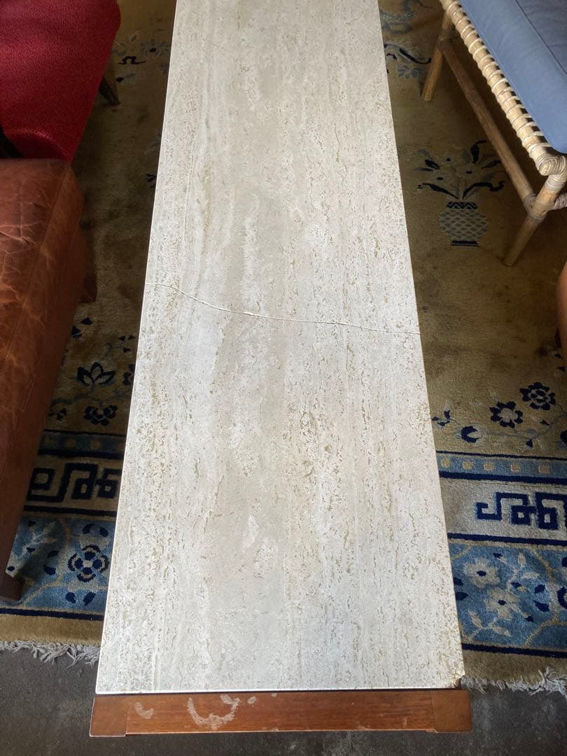 大理石センターテーブル　イタリア