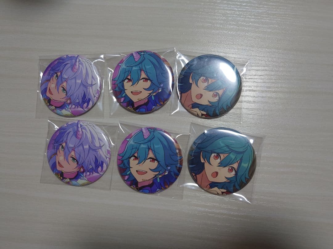 あんスタ 缶バッジ カンナ ライカ - メルカリ