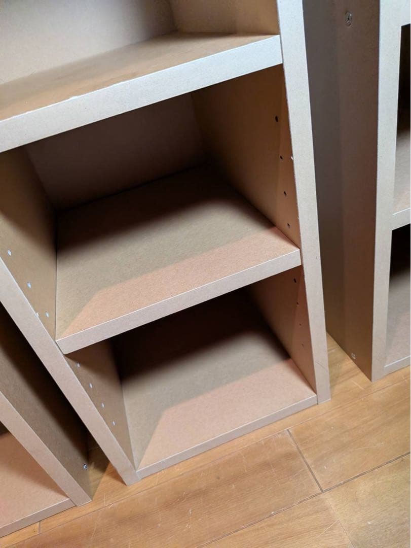 ■送料込■無印 MUJI パルプボードボックスフリーラック 棚シェルフ廃盤BOX