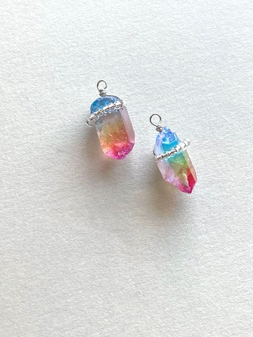no.0044  rainbowクォーツ　一点物