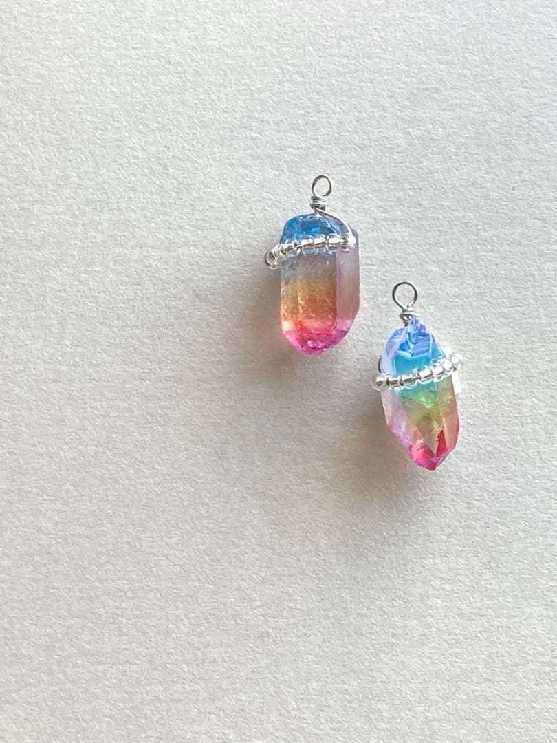 no.0044  rainbowクォーツ　一点物
