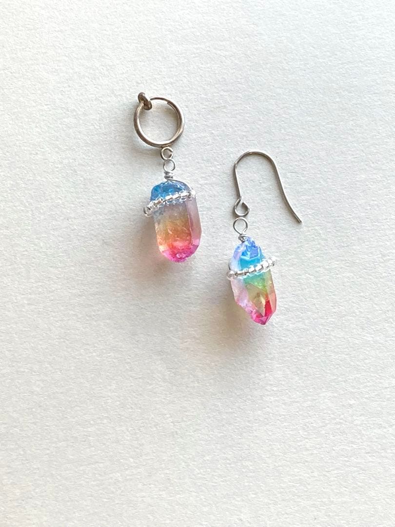 no.0044  rainbowクォーツ　一点物