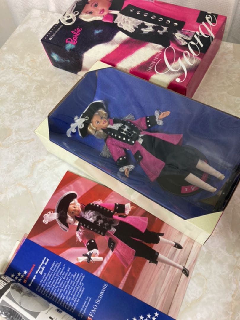 バービー　ジョージ•ワシントン　シュワルツ　1996  [ 未開封品 ] レア