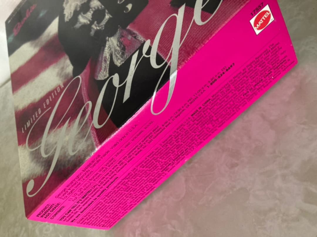 バービー　ジョージ•ワシントン　シュワルツ　1996  [ 未開封品 ] レア