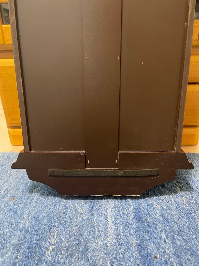 柱時計 木製　6曲音楽付き