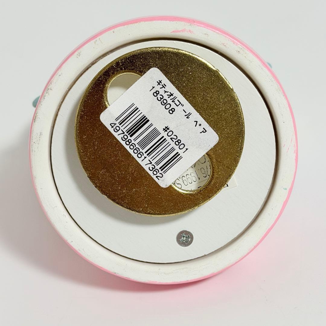 【日本限定】ハローキティ 陶器製 キティ&ミミィ オルゴール 星に願いを