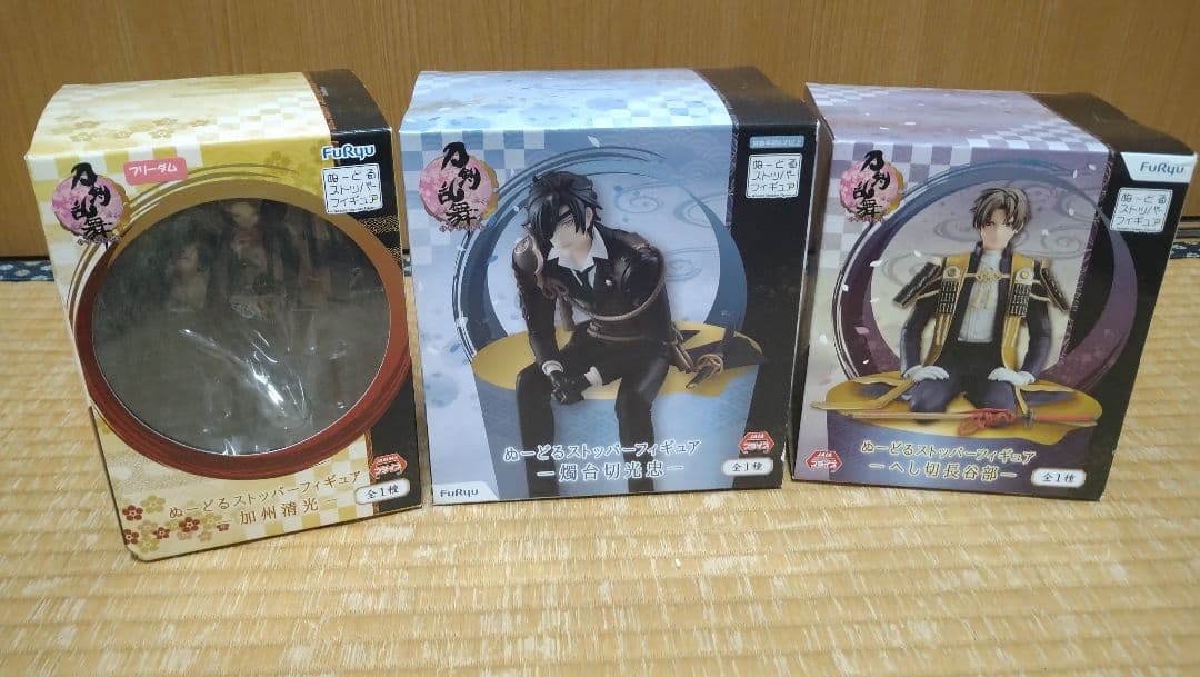 ぬーどるストッパーフィギュア 刀剣乱舞3体セット