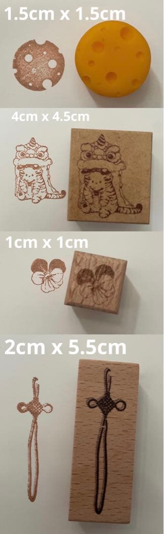 最終値下げ　海外ゴム印　レア　魔女　猫　天使　花　チーズ　可愛い　手帳