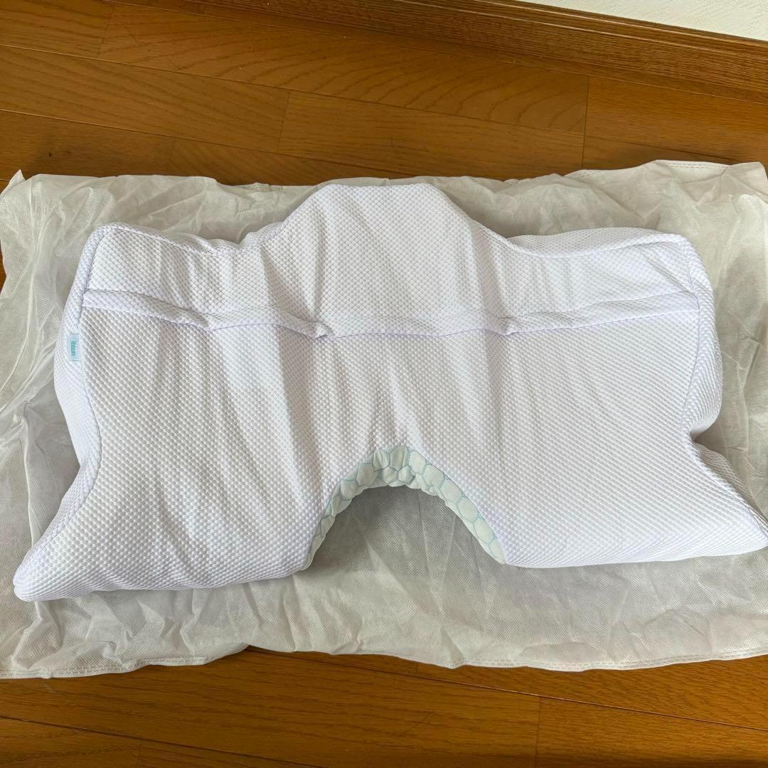 頸椎メモリーフォーム枕 首の輪郭サポート枕 横向き寝 仰向け寝 うつ伏せ寝用