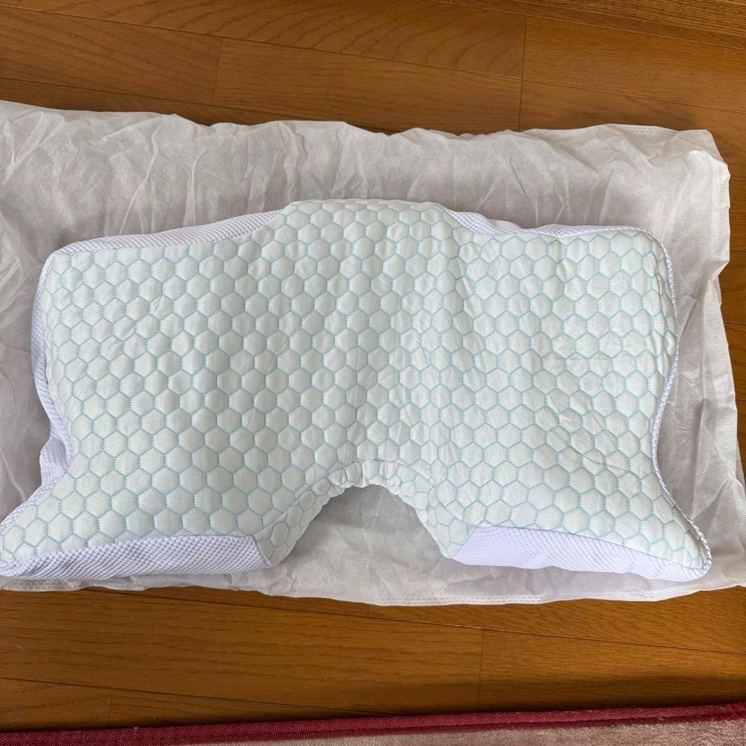 頸椎メモリーフォーム枕 首の輪郭サポート枕 横向き寝 仰向け寝 うつ伏せ寝用