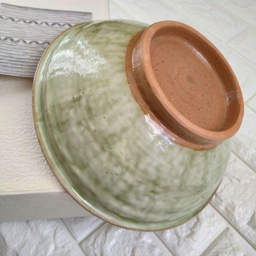 未使用　陶あん　大鉢　清水焼　京焼　土渕陶葊　栞、収納箱あり