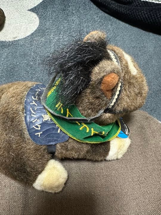 競走馬のぬいぐるみ