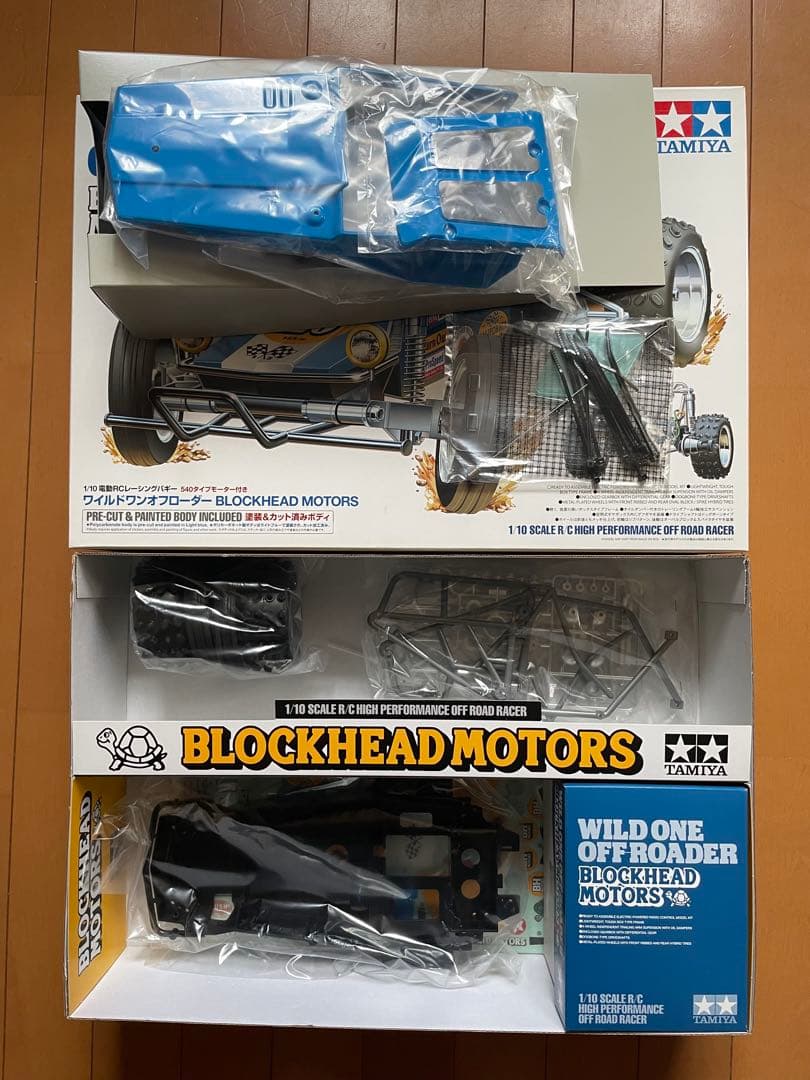 値下げしました】タミヤ ワイルドワンオフローダー ブロックヘッド