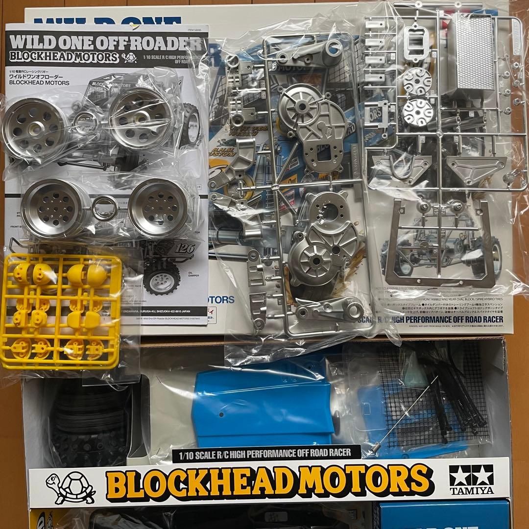 値下げしました】タミヤ ワイルドワンオフローダー ブロックヘッド