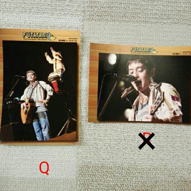 [おまけ]ゆず　メモカぴあ6枚セット　FUTATABI ライブ　8.5