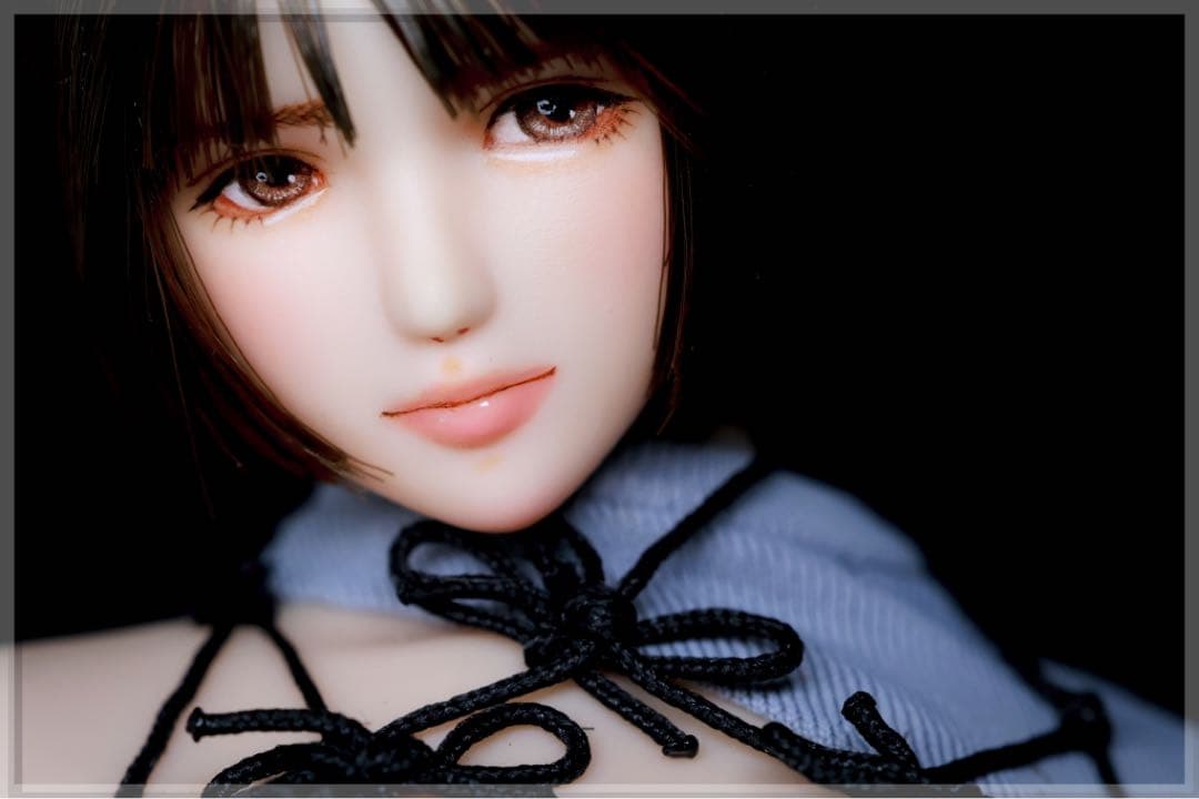 ♪♪ 1/6 　ドール カスタムドールヘッド　1738　栞瑠(しえる)　♪♪