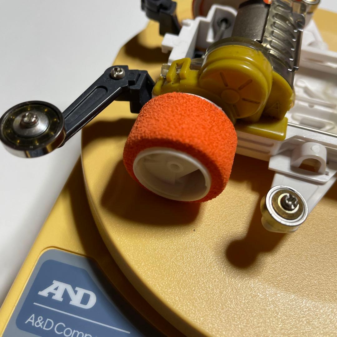 ミニ四駆　スピンアックスブルーメッキボディー