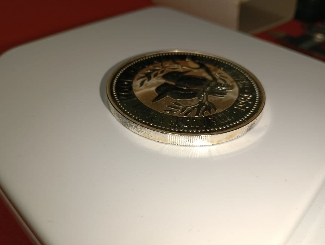 ☆（掘出し物）☆【1995年発行オーストラリア王立造幣局発行2オンス銀貨】