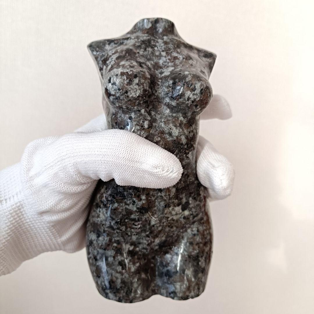 特大✨ ユーパーライト　女性像　モデル　トルソー　美女　天然石　裸婦像　置物