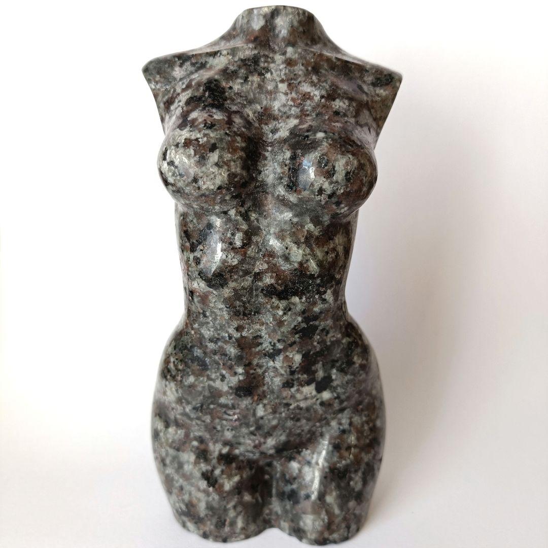 特大✨ ユーパーライト　女性像　モデル　トルソー　美女　天然石　裸婦像　置物