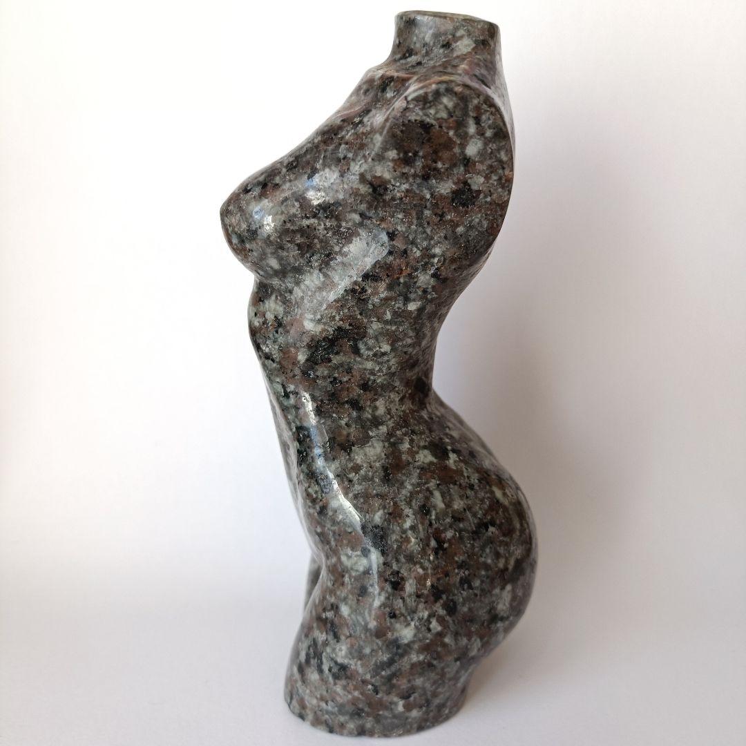 特大✨ ユーパーライト　女性像　モデル　トルソー　美女　天然石　裸婦像　置物